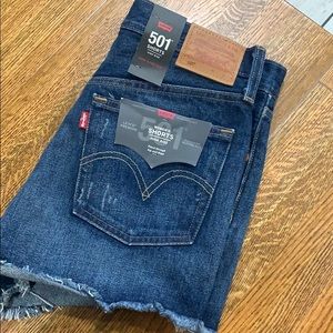 Levi’s High Rise 501 Shorts